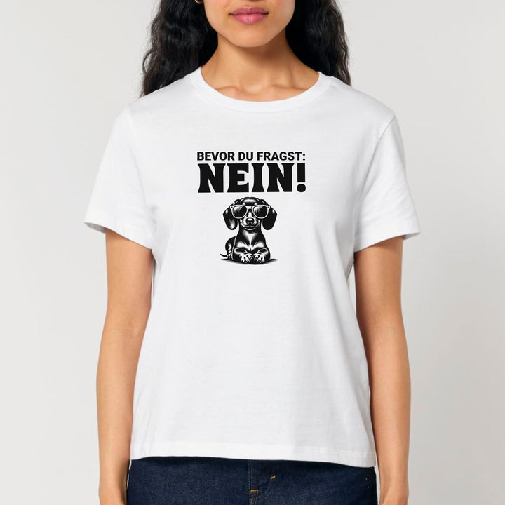 Nein (Kurzhaar) - Bio Frauen T-Shirt