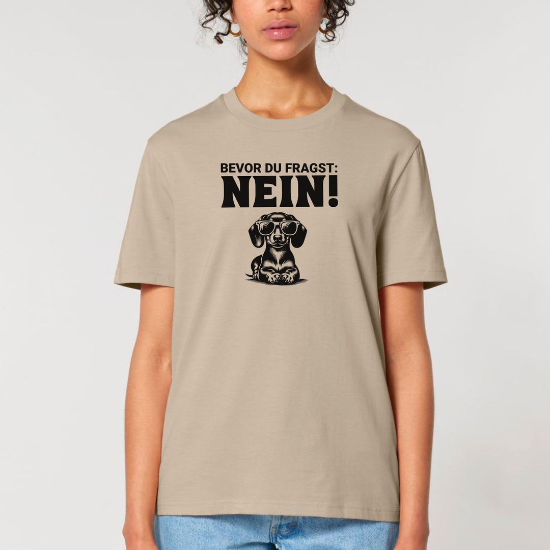 Nein (Kurzhaar) - Bio Unisex T-Shirt