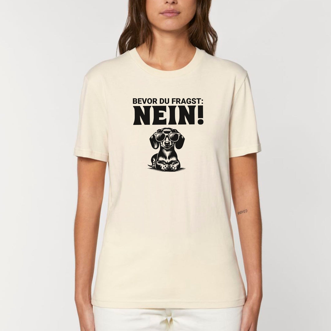 Nein (Kurzhaar) - Bio Unisex T-Shirt