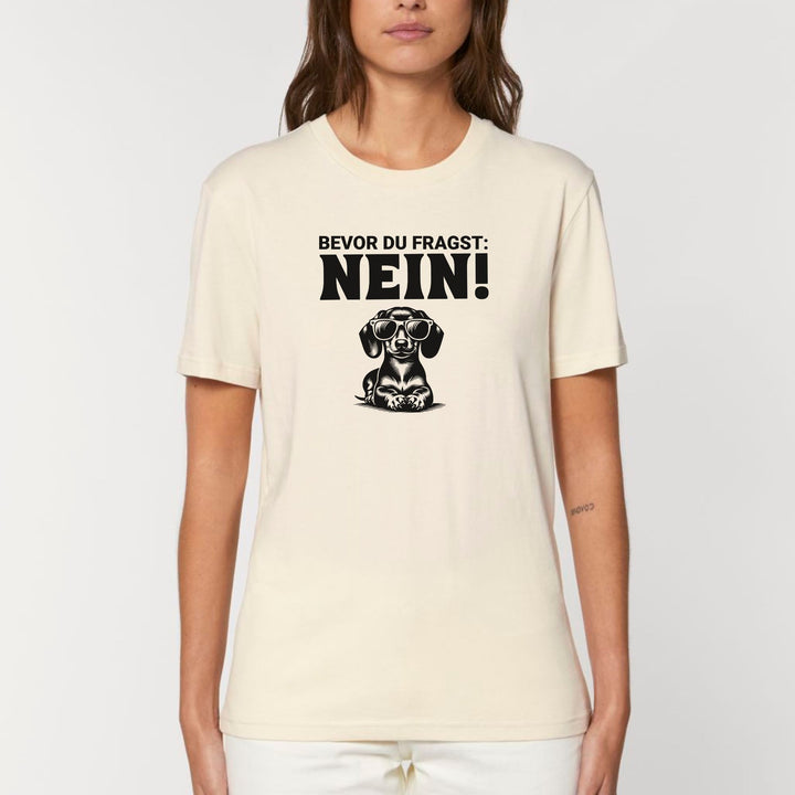 Nein (Kurzhaar) - Bio Unisex T-Shirt