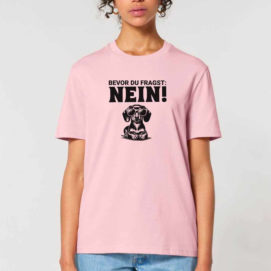 Nein (Kurzhaar) - Bio Unisex T-Shirt