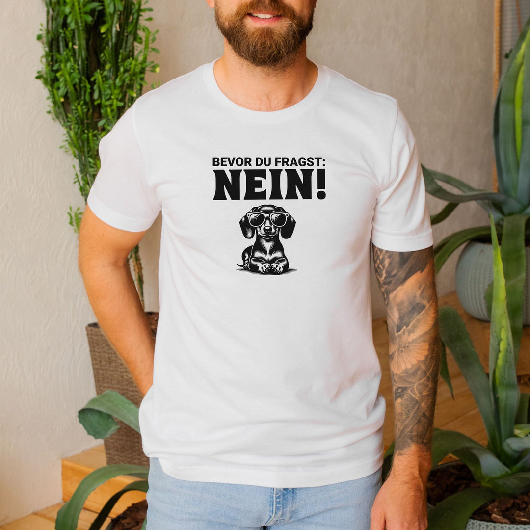 Nein (Kurzhaar) - Bio Unisex T-Shirt