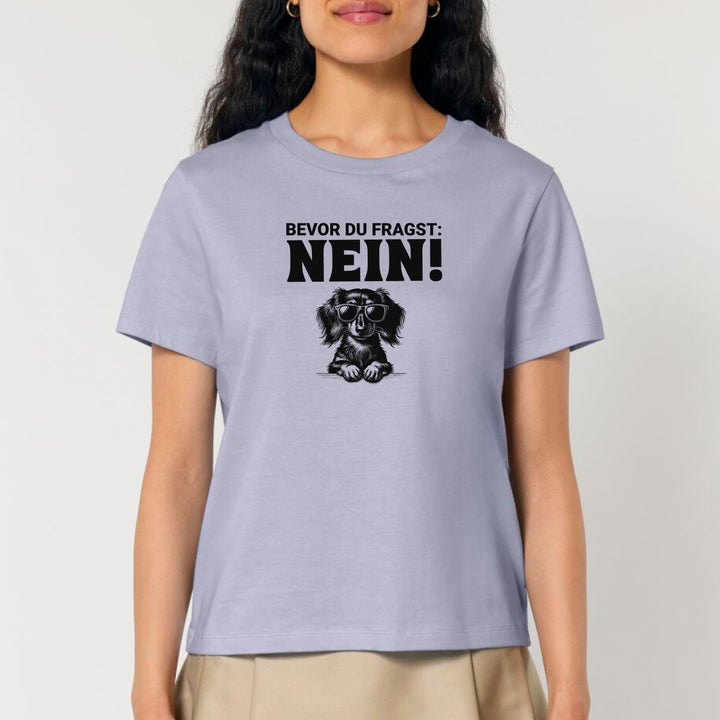 Nein (Langhaar) - Bio Frauen T-Shirt