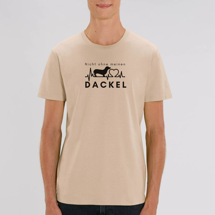 Nicht ohne meinen Dackel - Bio Unisex T-Shirt