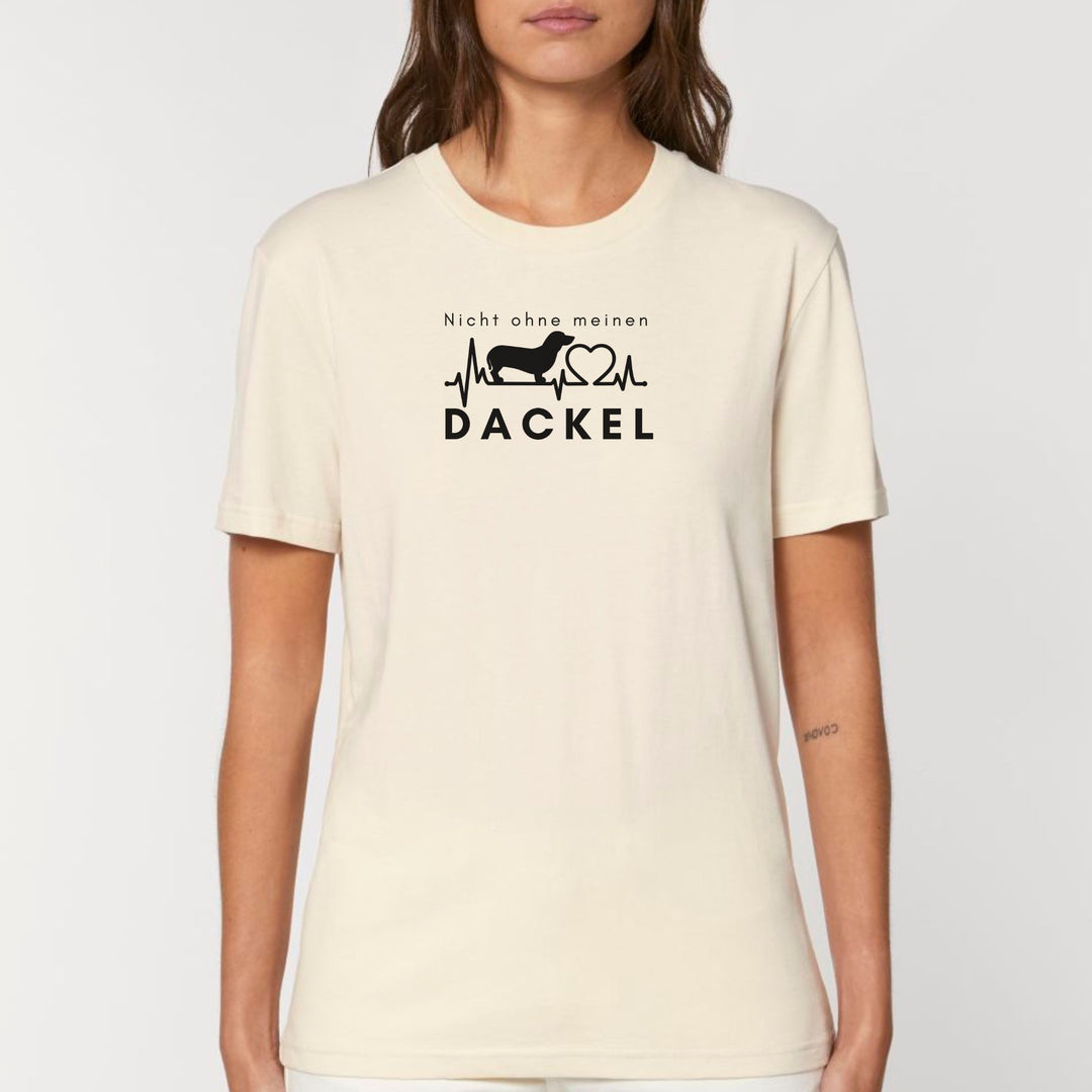 Nicht ohne meinen Dackel - Bio Unisex T-Shirt