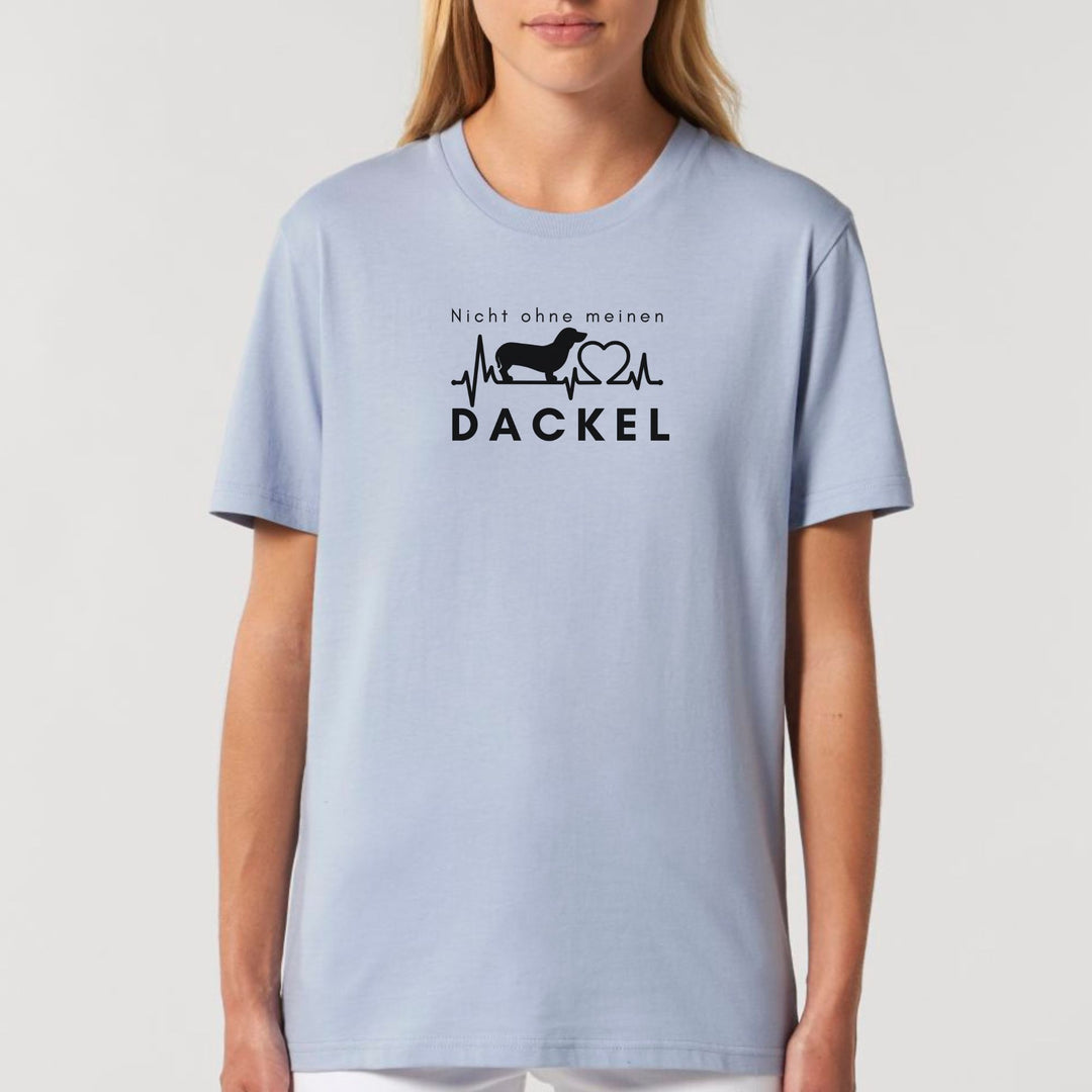 Nicht ohne meinen Dackel - Bio Unisex T-Shirt