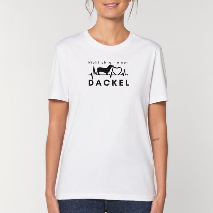 Nicht ohne meinen Dackel - Bio Unisex T-Shirt