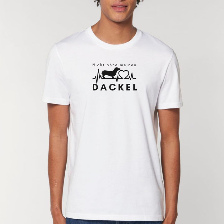 Nicht ohne meinen Dackel - Bio Unisex T-Shirt