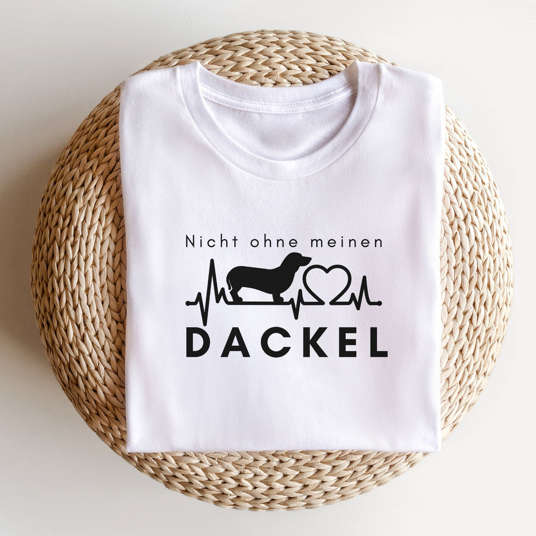 Nicht ohne meinen Dackel - Bio Unisex T-Shirt