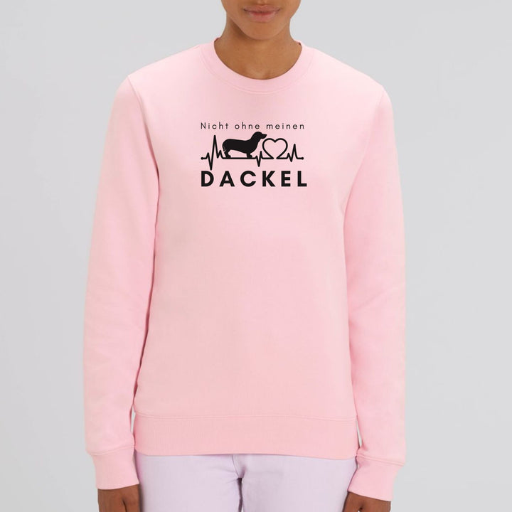 Nicht ohne meinen Dackel - Bio Unisex Sweatshirt