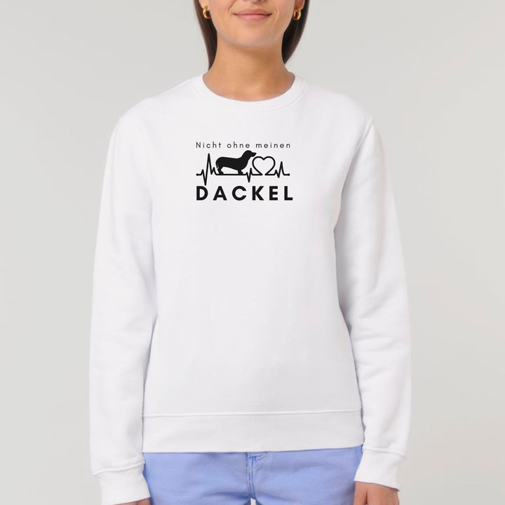 Nicht ohne meinen Dackel - Bio Unisex Sweatshirt