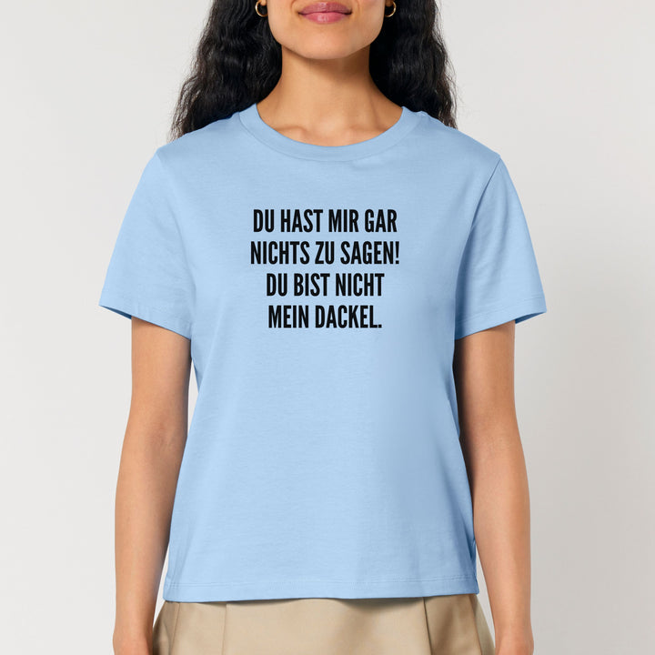 Nichts zu sagen - Bio Frauen T-Shirt