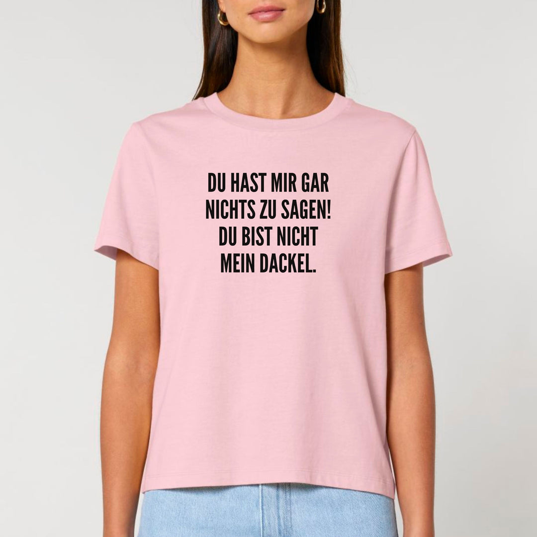 Nichts zu sagen - Bio Frauen T-Shirt