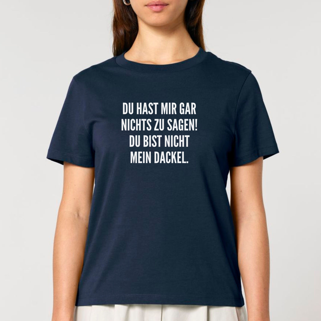 Nichts zu sagen - Bio Frauen T-Shirt