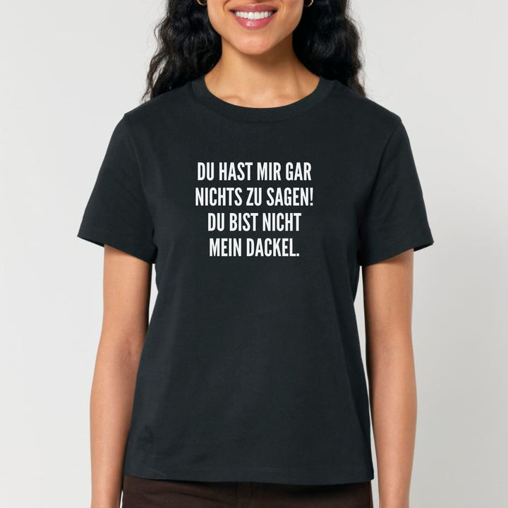 Nichts zu sagen - Bio Frauen T-Shirt