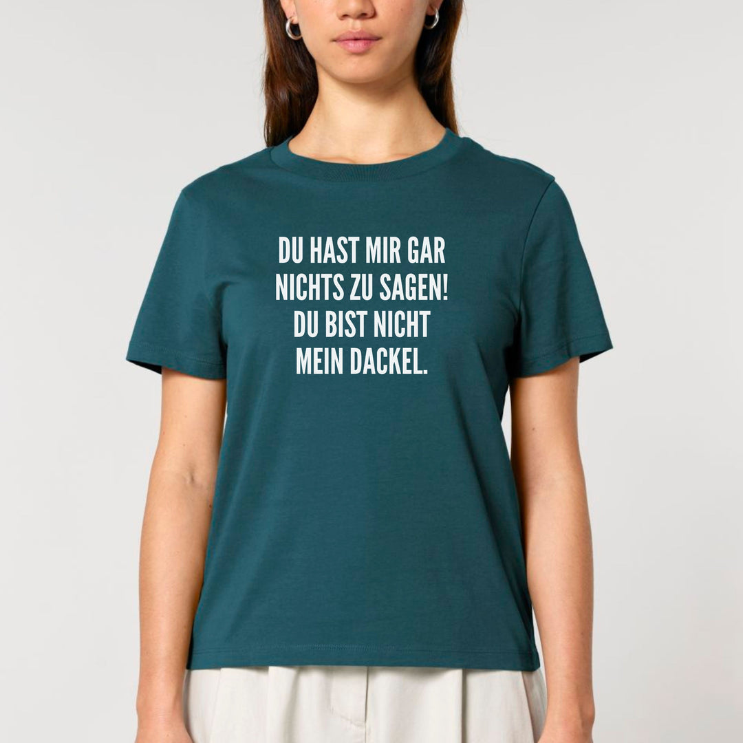 Nichts zu sagen - Bio Frauen T-Shirt