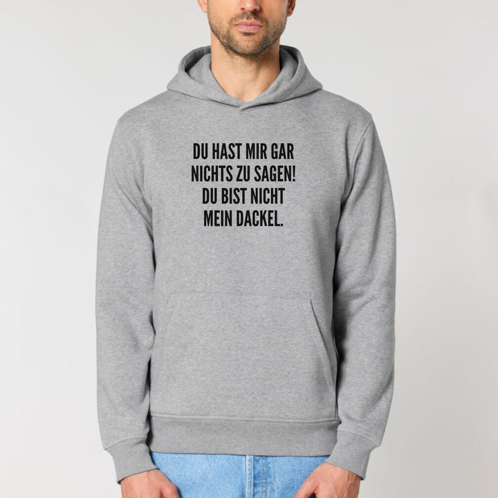 Nichts zu sagen - Bio Unisex Hoodie