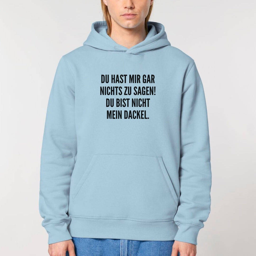 Nichts zu sagen - Bio Unisex Hoodie