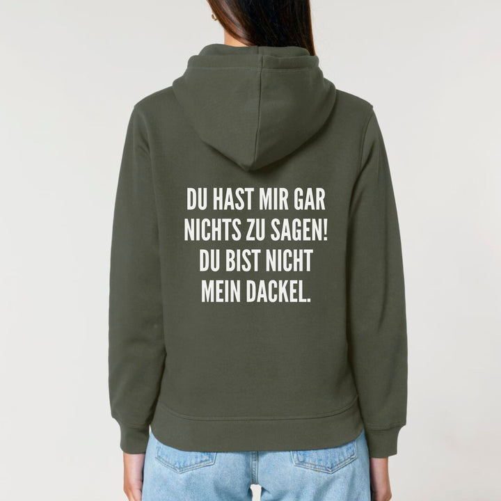 Nichts zu sagen - Bio Unisex Hoodie