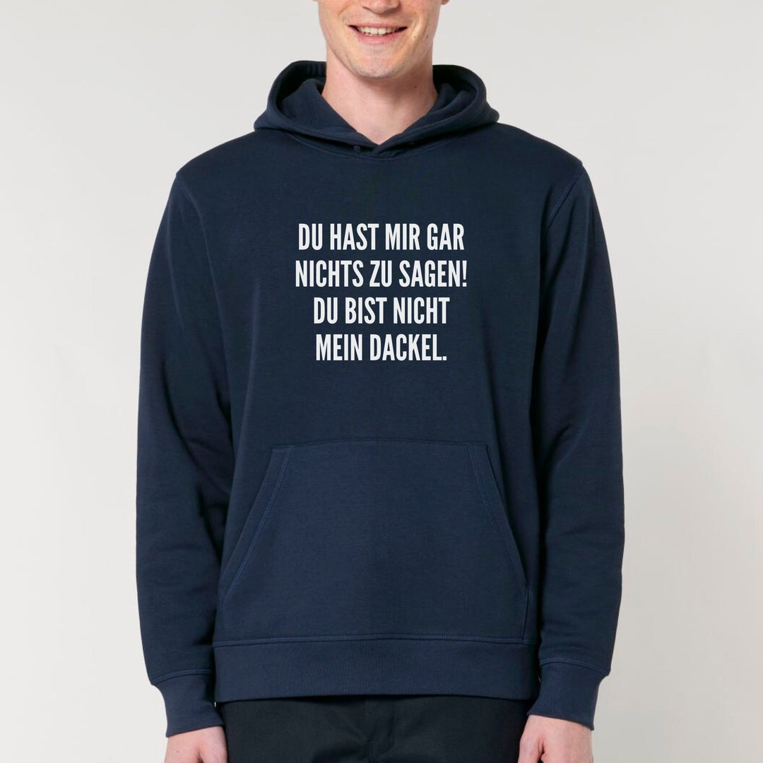 Nichts zu sagen - Bio Unisex Hoodie