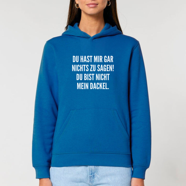 Nichts zu sagen - Bio Unisex Hoodie