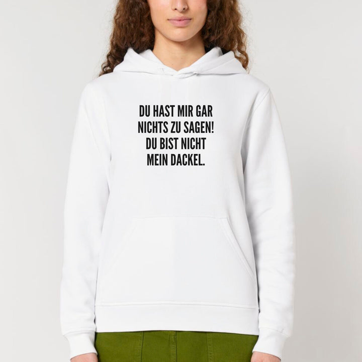 Nichts zu sagen - Bio Unisex Hoodie