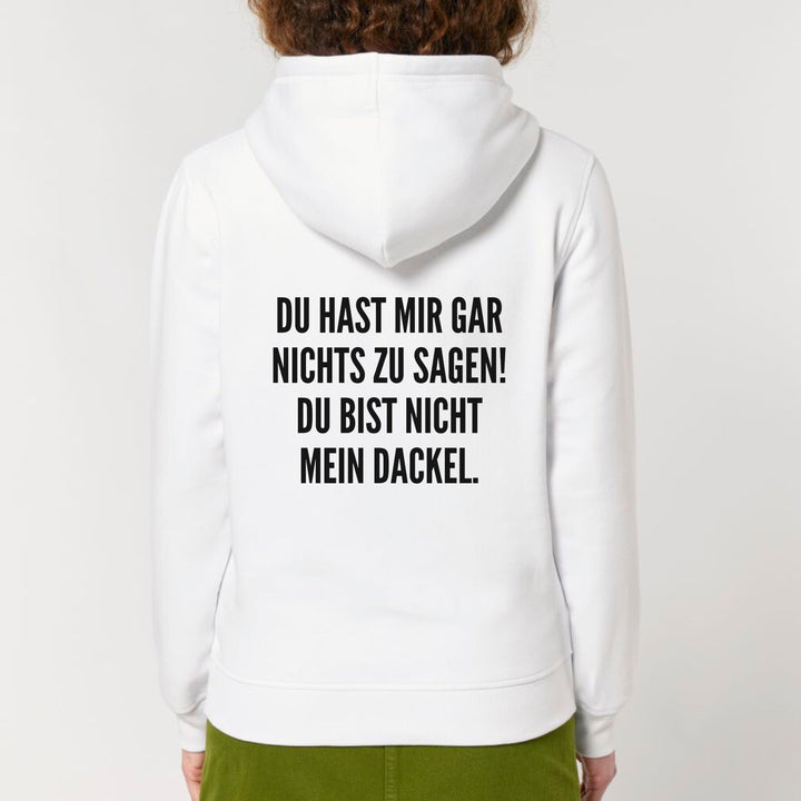 Nichts zu sagen - Bio Unisex Hoodie