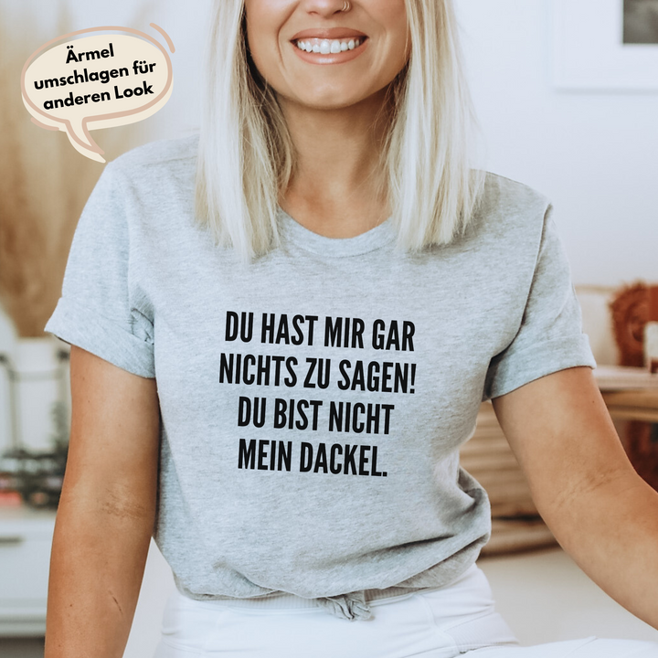 Nichts zu sagen - Bio Unisex T-Shirt