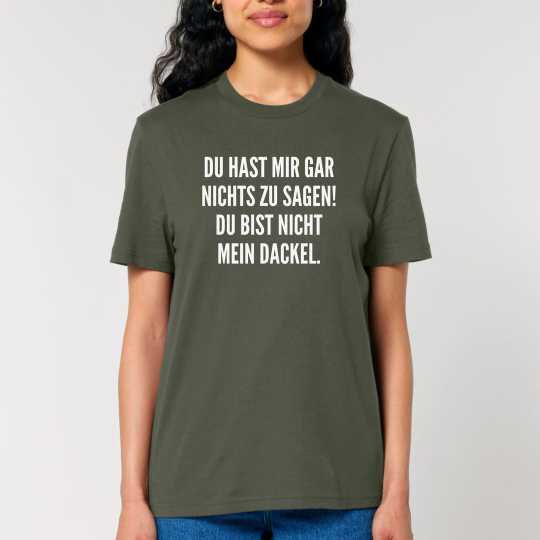 Nichts zu sagen - Bio Unisex T-Shirt