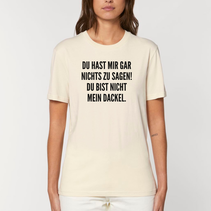 Nichts zu sagen - Bio Unisex T-Shirt