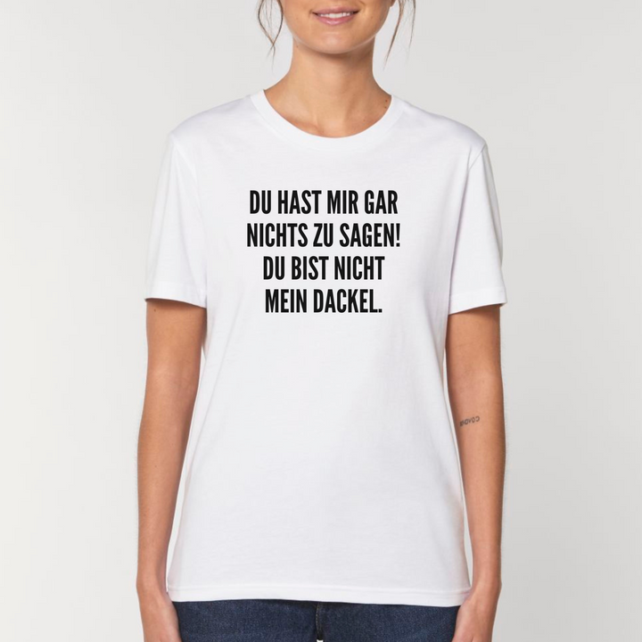 Nichts zu sagen - Bio Unisex T-Shirt