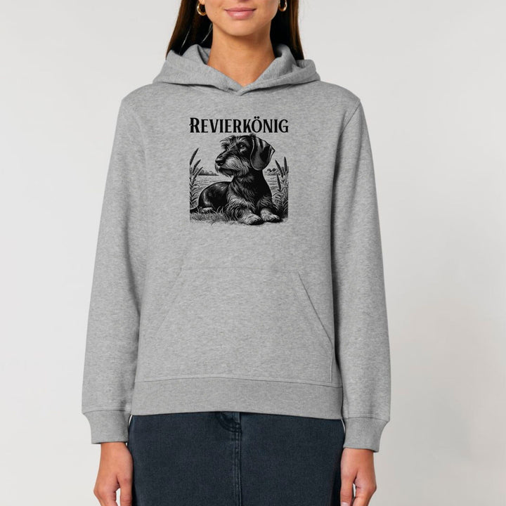 Revierkönig (Rauhaar) - Bio Unisex Hoodie