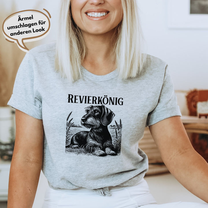 Revierkönig (Rauhaar) - Bio Unisex T-Shirt