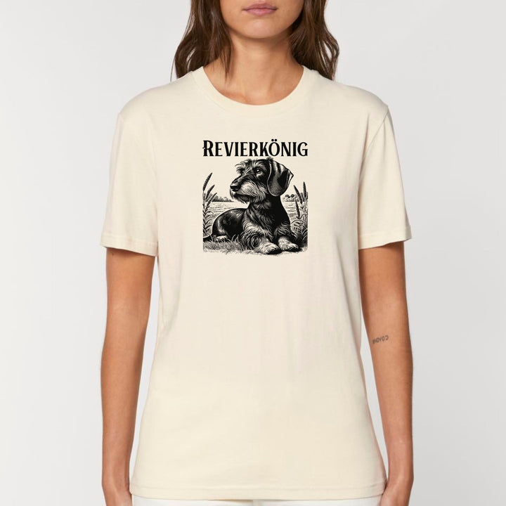 Revierkönig (Rauhaar) - Bio Unisex T-Shirt