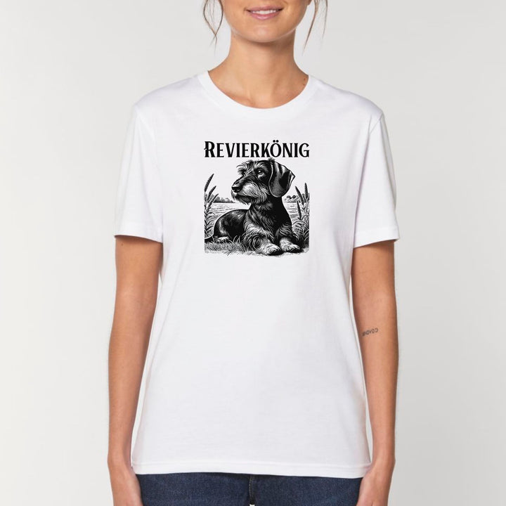 Revierkönig (Rauhaar) - Bio Unisex T-Shirt