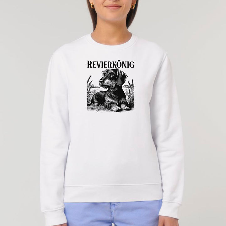 Revierkönig (Rauhaar) - Bio Unisex Sweatshirt