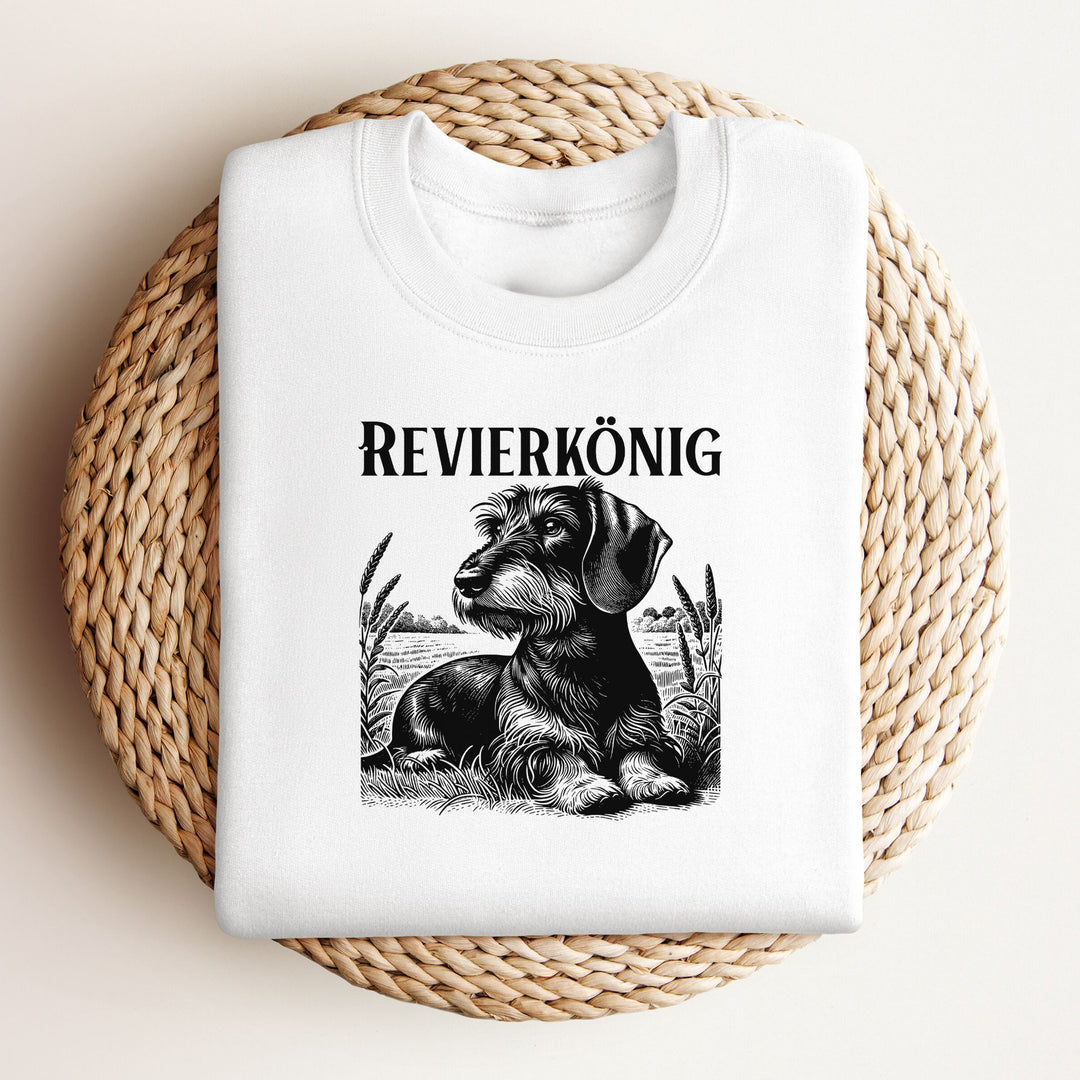 Revierkönig (Rauhaar) - Bio Unisex Sweatshirt