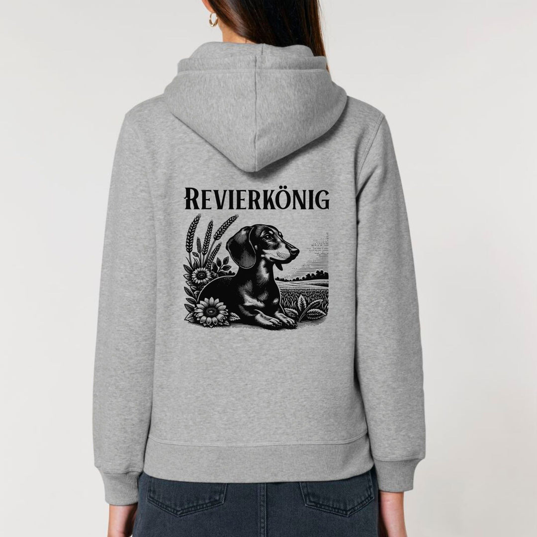 Revierkönig - Bio Unisex Hoodie (Backprint)