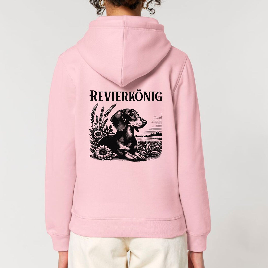 Revierkönig - Bio Unisex Hoodie (Backprint)