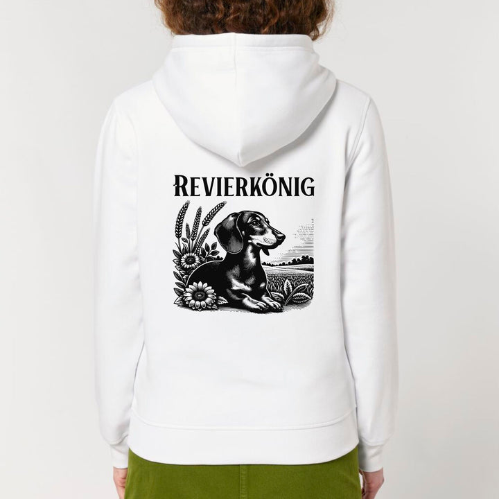 Revierkönig - Bio Unisex Hoodie (Backprint)