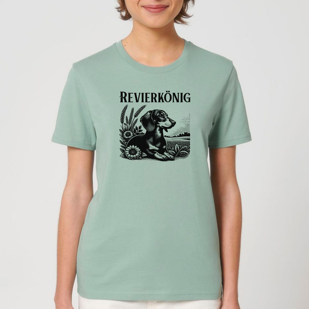 Revierkönig (Kurzhaar) - Bio Unisex T-Shirt