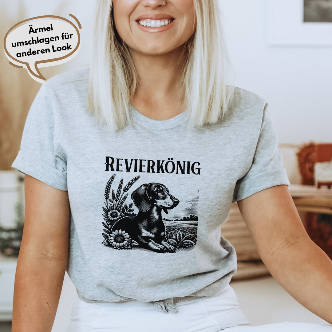 Revierkönig (Kurzhaar) - Bio Unisex T-Shirt