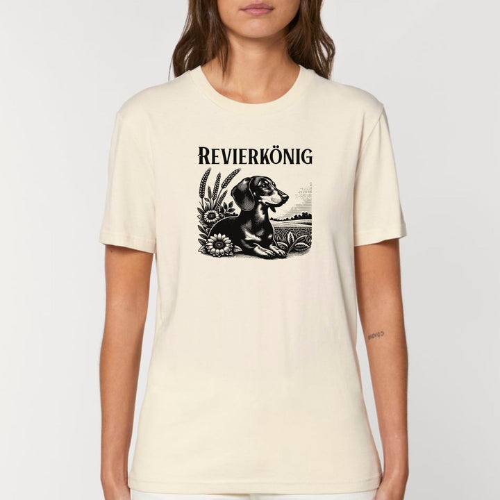 Revierkönig (Kurzhaar) - Bio Unisex T-Shirt