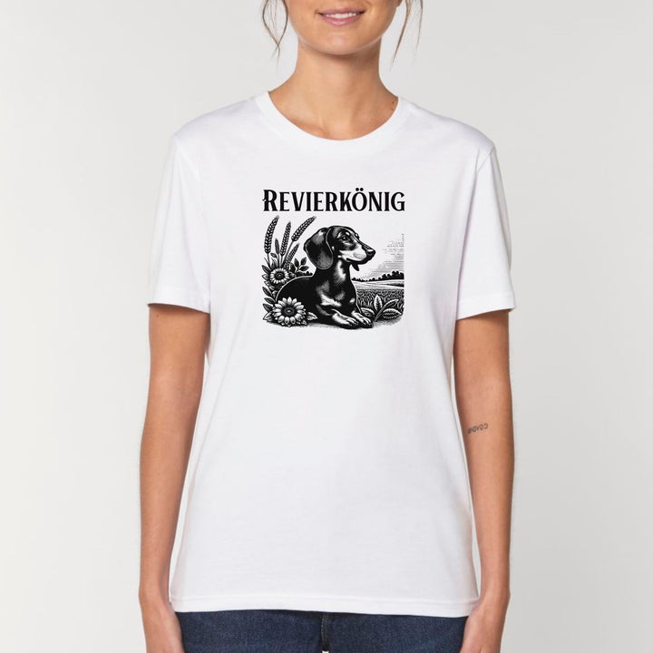 Revierkönig (Kurzhaar) - Bio Unisex T-Shirt