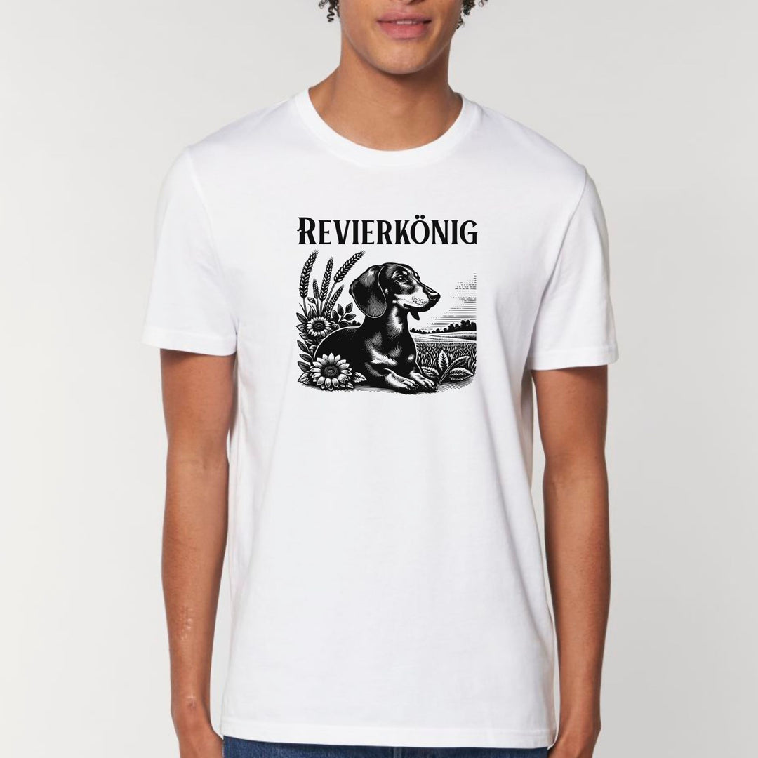 Revierkönig (Kurzhaar) - Bio Unisex T-Shirt