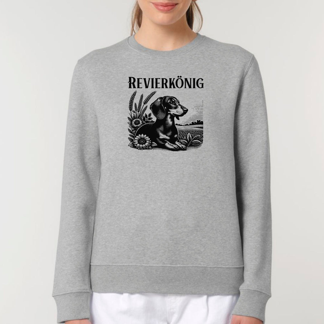 Revierkönig (Kurzhaar) - Bio Unisex Sweatshirt