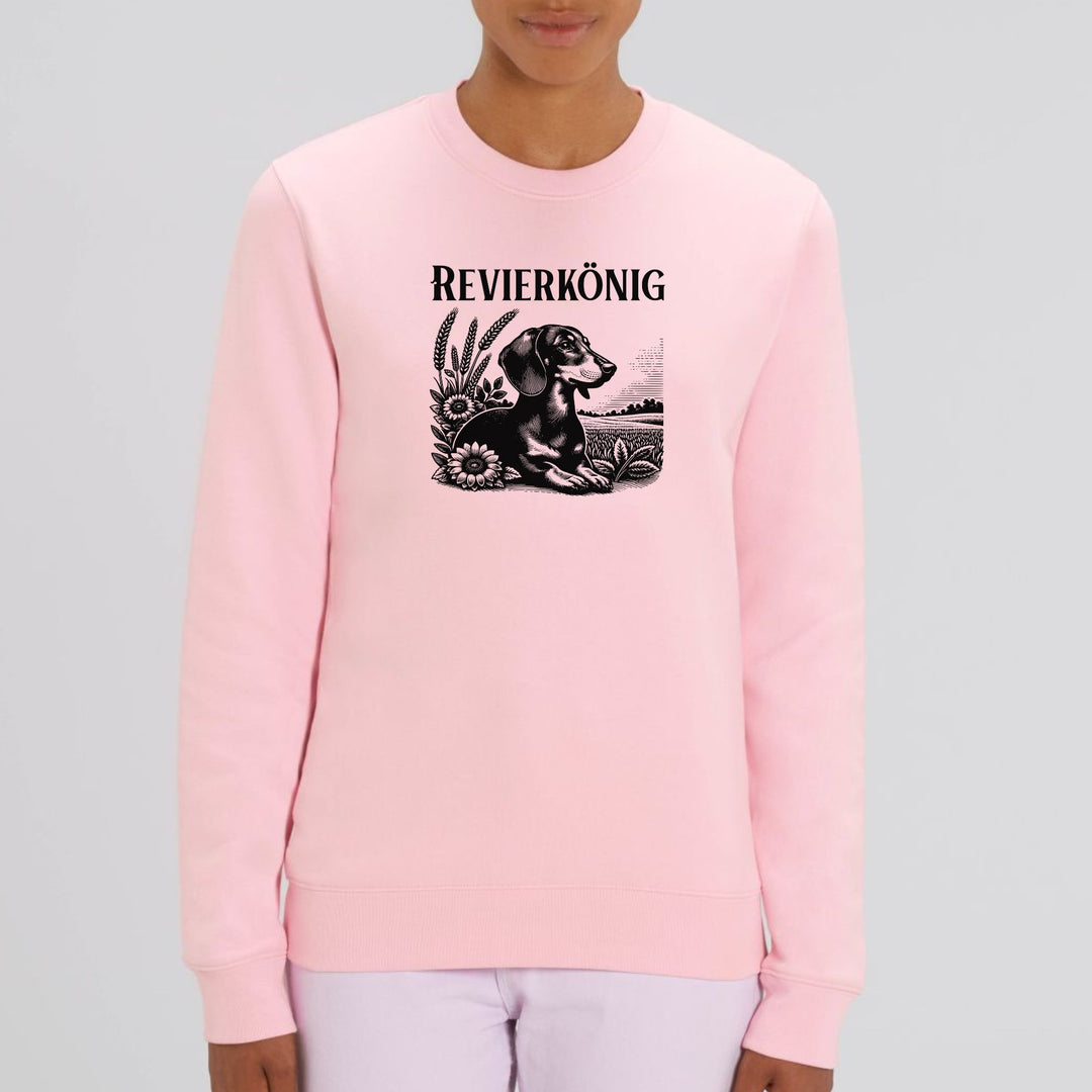 Revierkönig (Kurzhaar) - Bio Unisex Sweatshirt