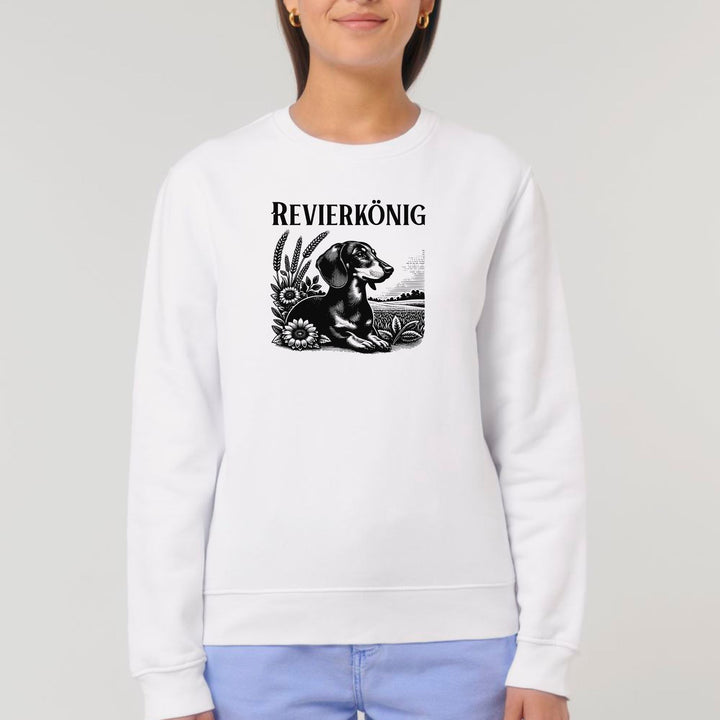 Revierkönig (Kurzhaar) - Bio Unisex Sweatshirt