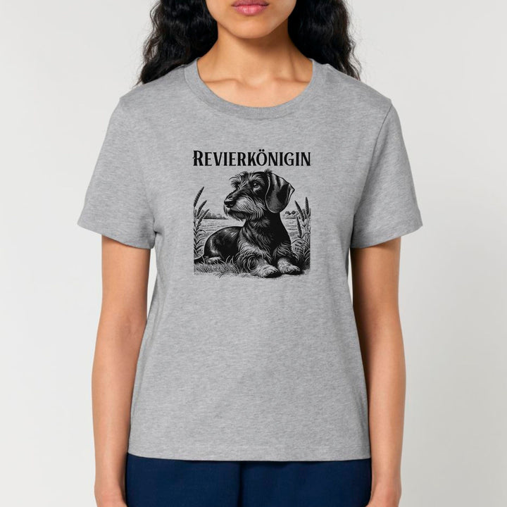 Revierkönigin (Rauhaar) - Bio Frauen T-Shirt