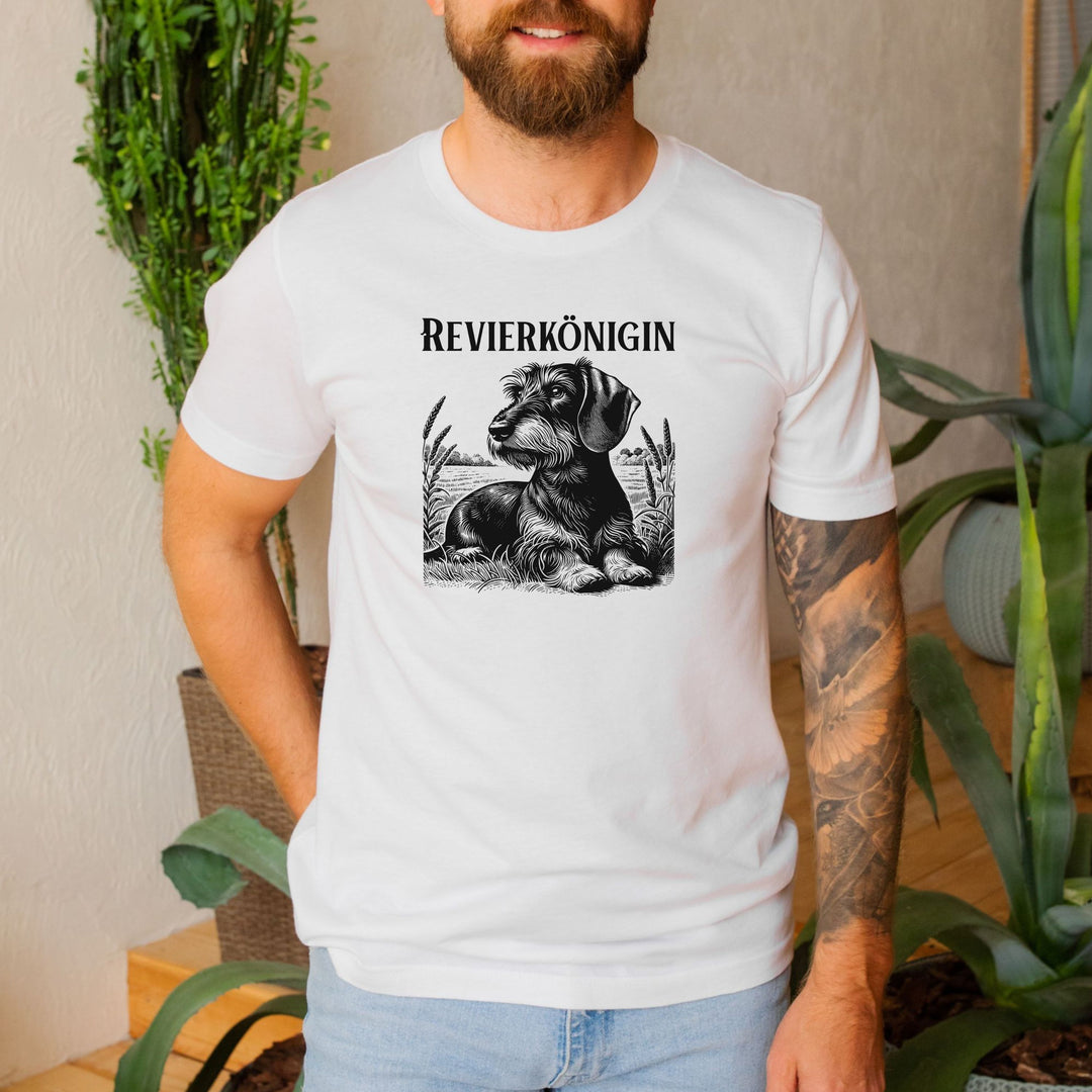 Revierkönigin (Rauhaar) - Bio Unisex T-Shirt